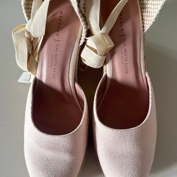 Brand New Gal Meets Glam X Margaux Collection Espadrilles Pink Size 39 M / 9 - Picture 4 of 7
